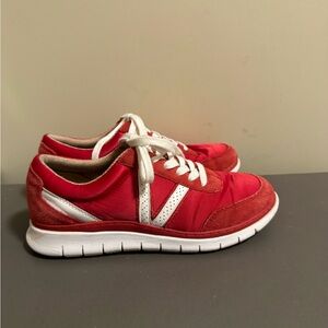 Women's Red Athletic Shoes